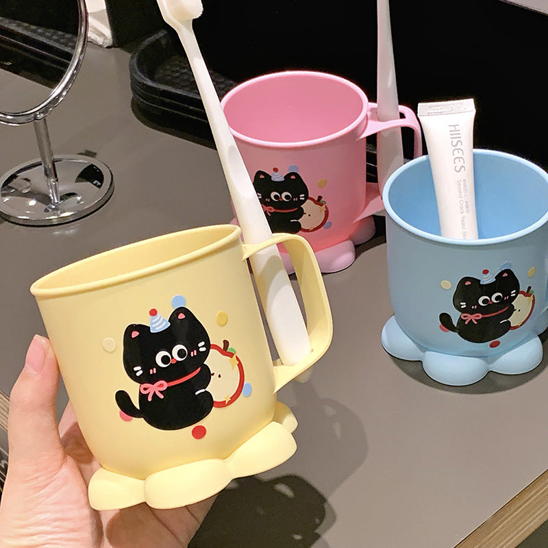 Keramiktasse mit Liebevollem Katzenmotiv Brehn