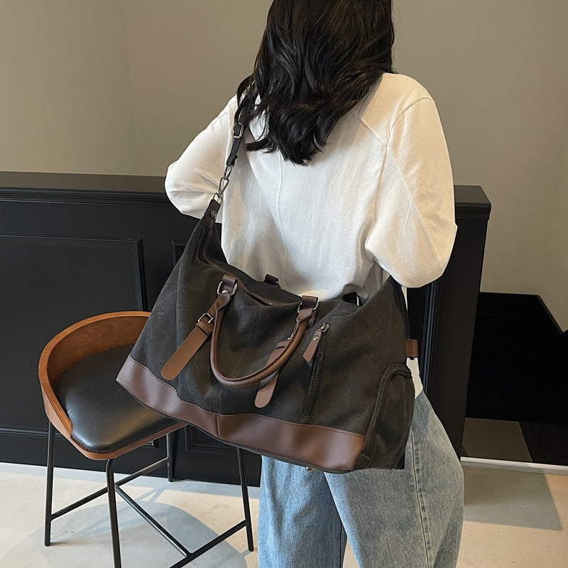 Vielseitige Canvas Reis Duffel-Tasche Brehn