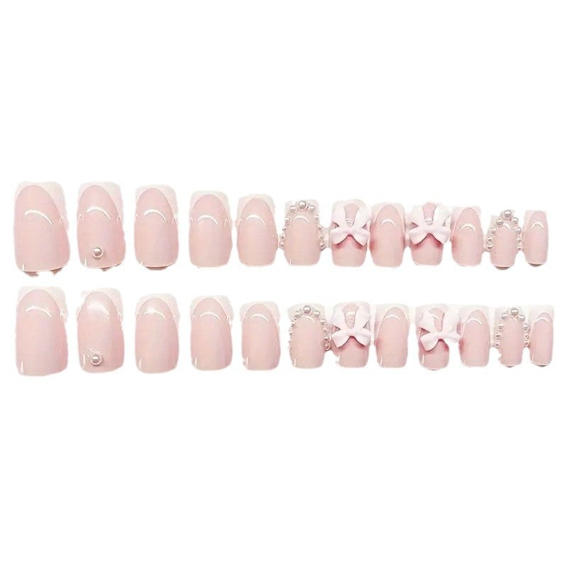 Blumenverziertes Acryl-Nagelkunst-Set Brehn