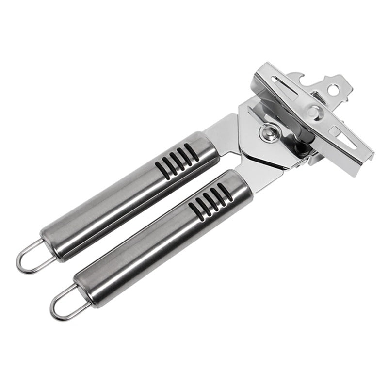Ergonomischer Edelstahl Dosen- und Glasöffner Brehn