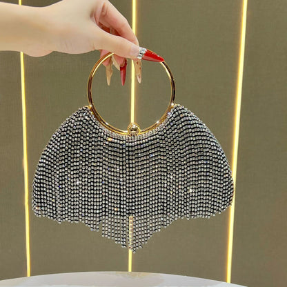 Kristallbesetzte Dekorative Abendhandtasche