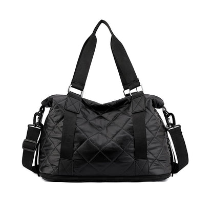 Stilvolle gesteppt Sport-Duffel-Tasche Brehn