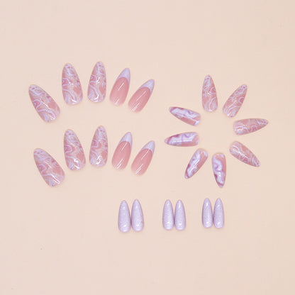 Künstlerischer Wirbel Nagelspitzen Set Brehn