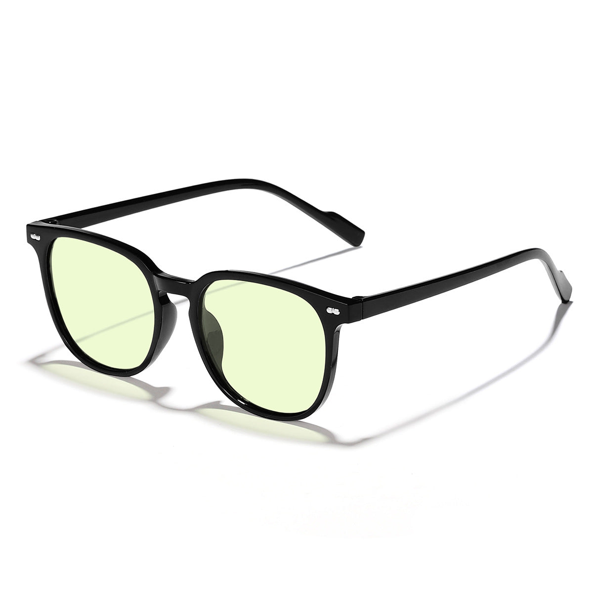 Damen modische Sonnenbrille mit transparentem Rahmen und hochwertigen Gläsern Brehn