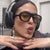 Damen stylische Sonnenbrille mit einzigartigem futuristischen Design Brehn