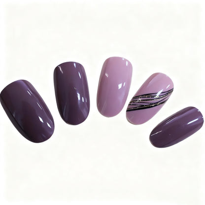 Elegante Mandel-Nagelkunst Brehn