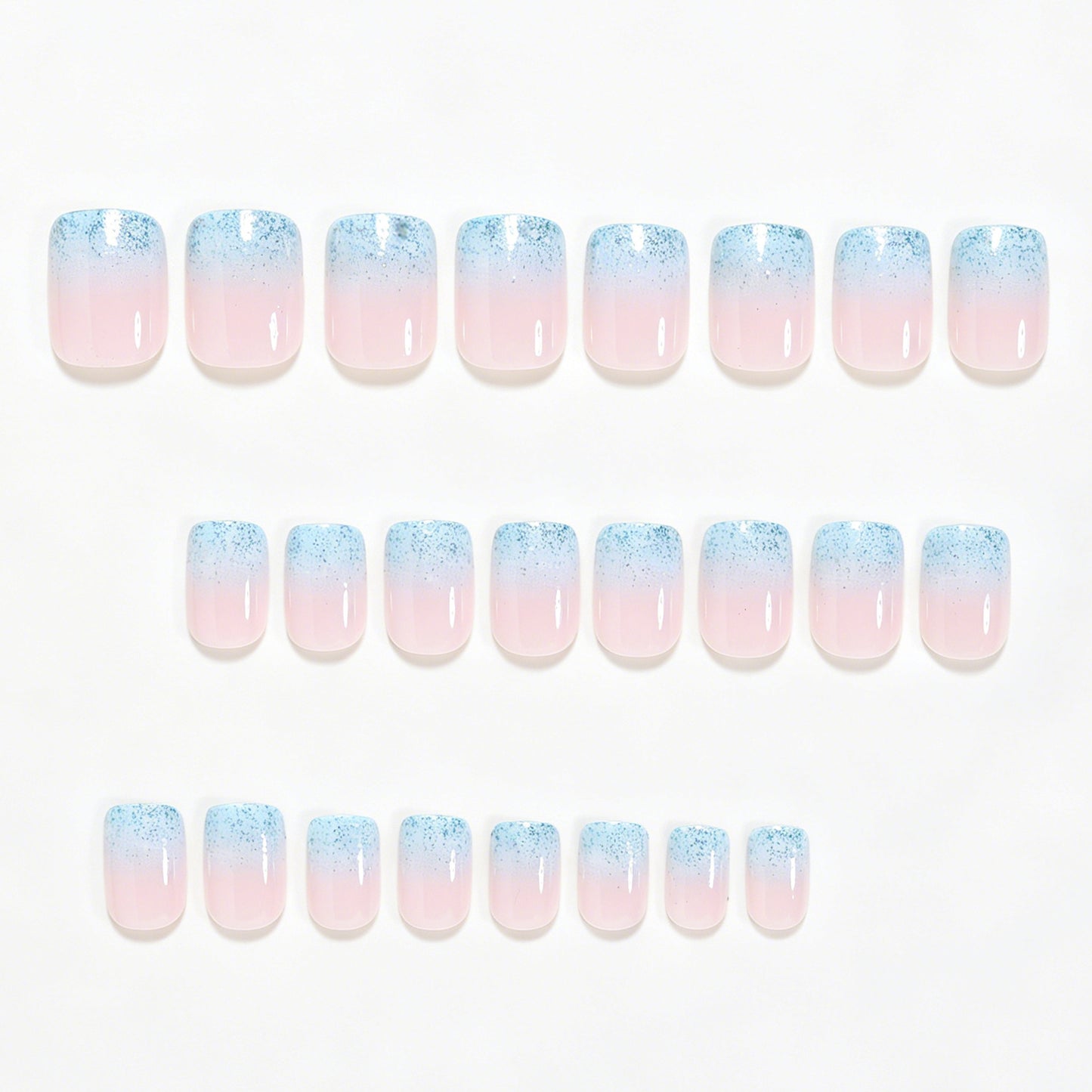 Glitter Ombre Nail Art Brehn