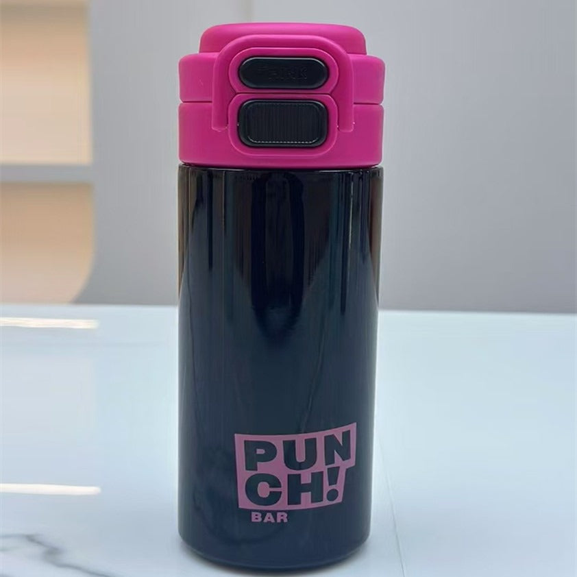 Damen moderne Isolier-Trinkflasche mit innovativem Verschlusssystem Brehn