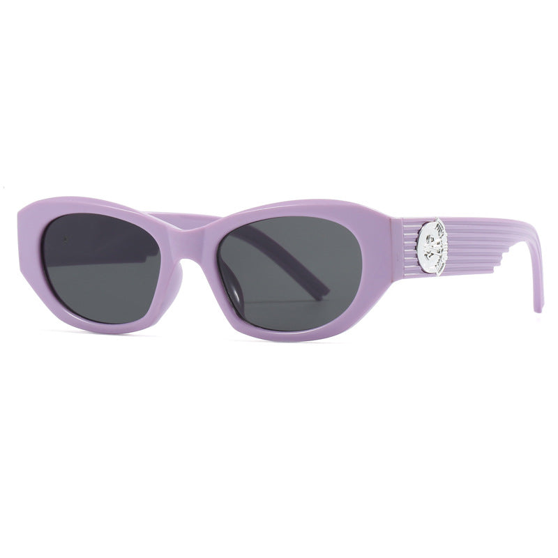 Damen Modische Sonnenbrille im auffälligen Design mit luxuriösen Rahmenelementen Brehn