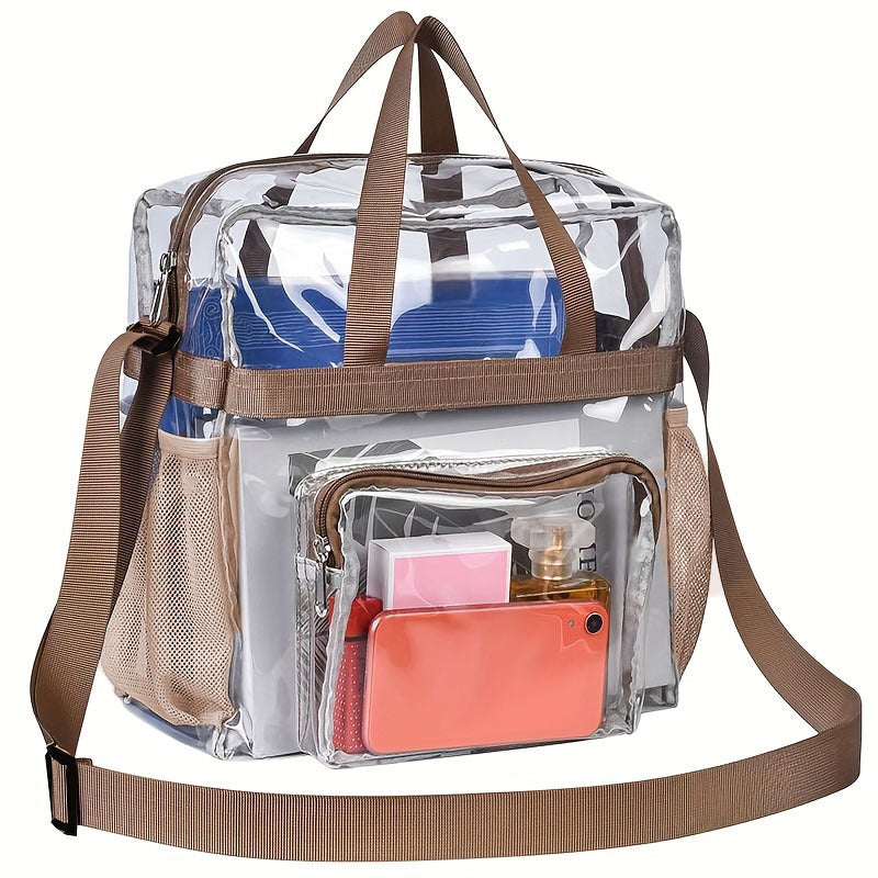 Transparente Handtasche mit Strukturiertem Design Brehn