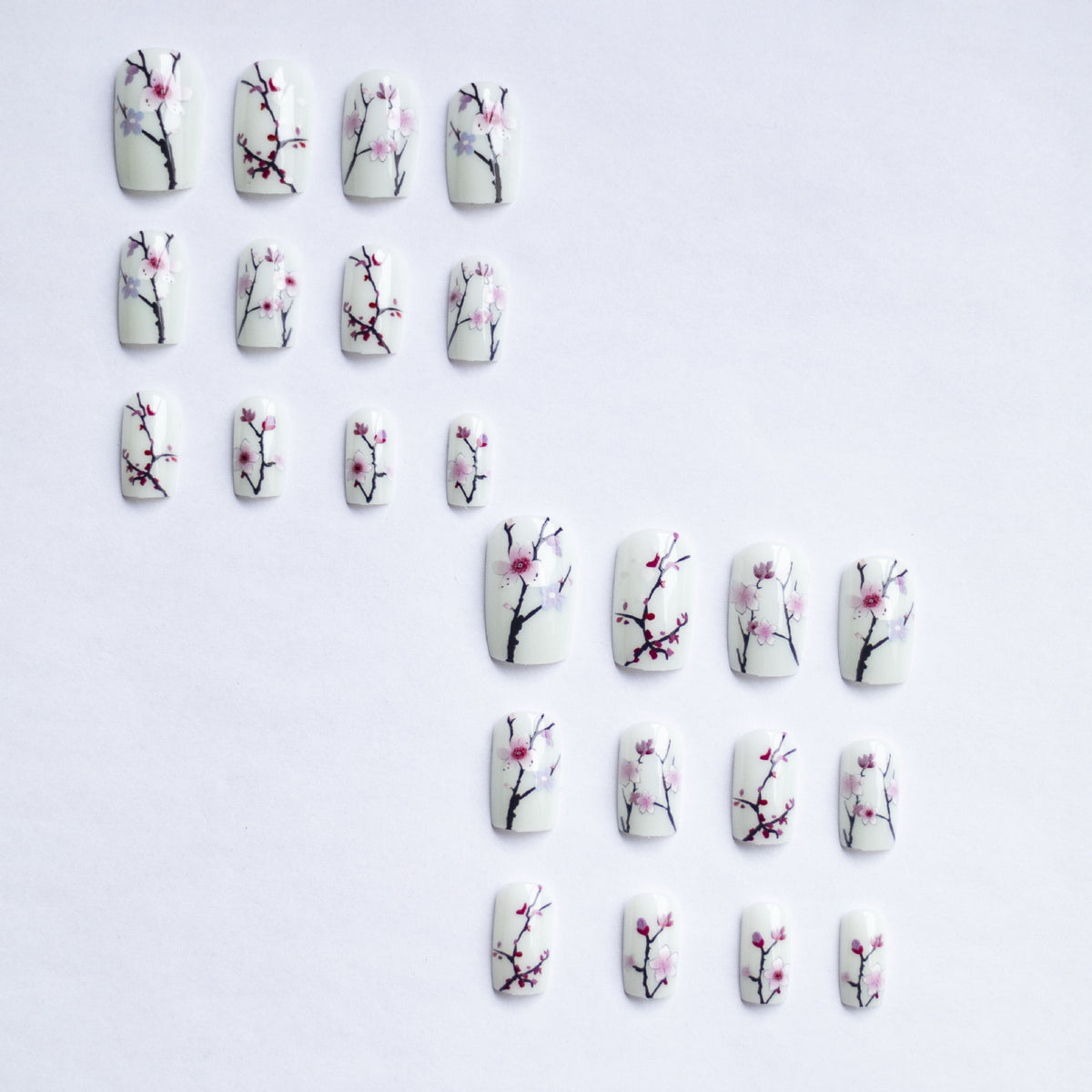 Floral Kirschblüten Nagelkunst Set