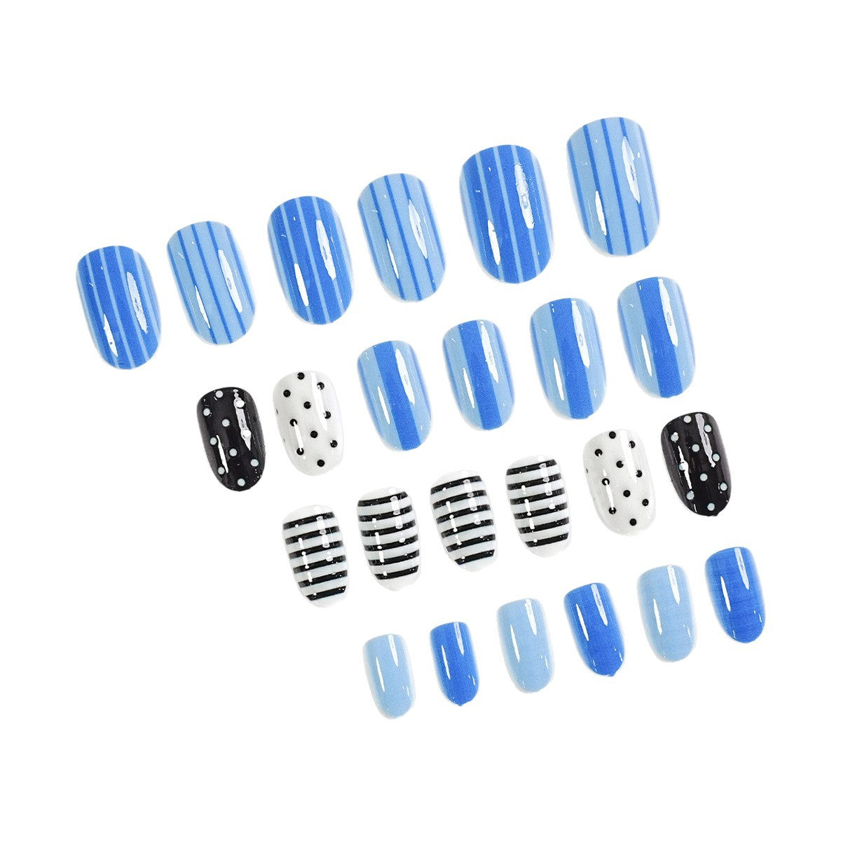 Kreative Press-On Nagelkunst Kollektion