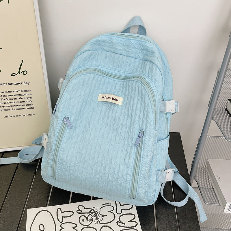 Strukturierte Mehrfachfach-Rucksack
