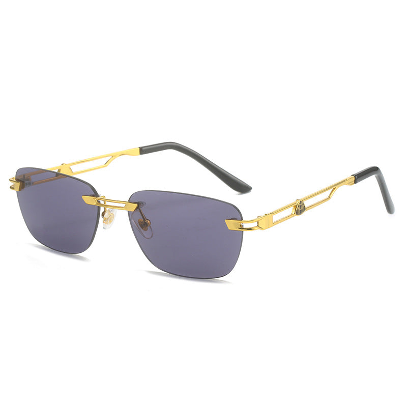 Damen Designer Sonnenbrille mit elegantem Metallrahmen Brehn