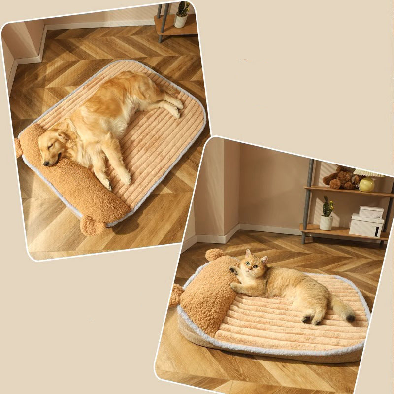 Gemütliche strukturierte Haustier-Schlafmatte Hundebett