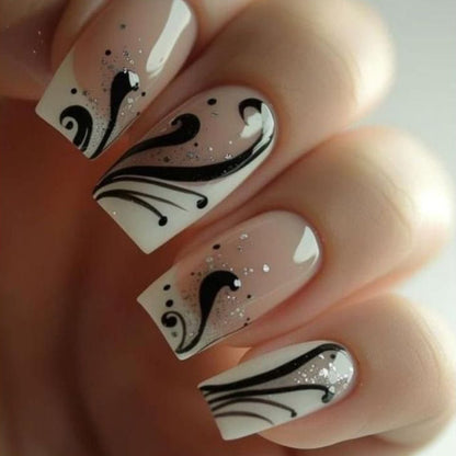 Elegante Künstlerische Nagelverlängerungen Brehn
