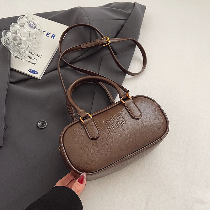 Texturierte Mini-Handtasche Brehn