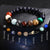 Bunte Armband mit Natursteinen Brehn