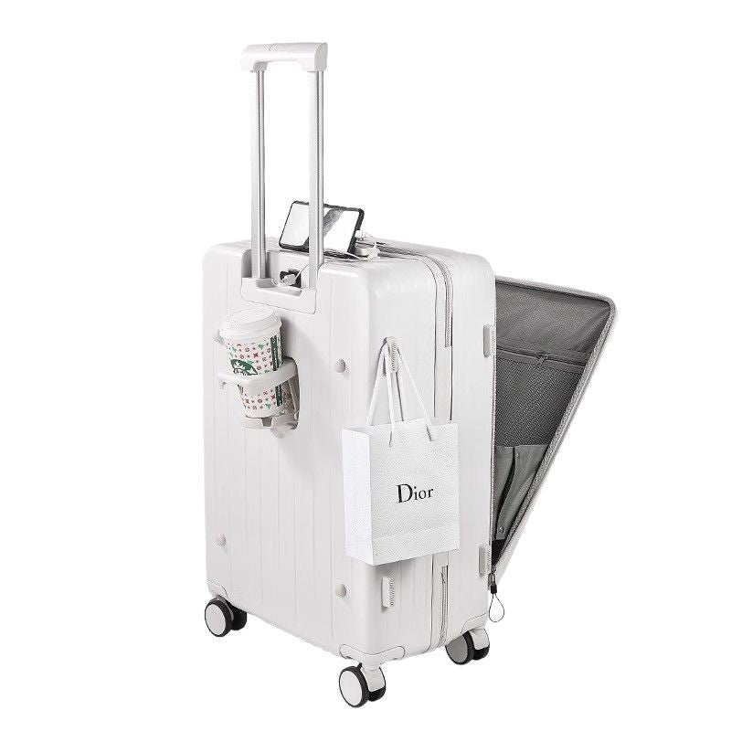 Unisex Premium Multi-Compartment Hartschalen-Rollkoffer Brehn