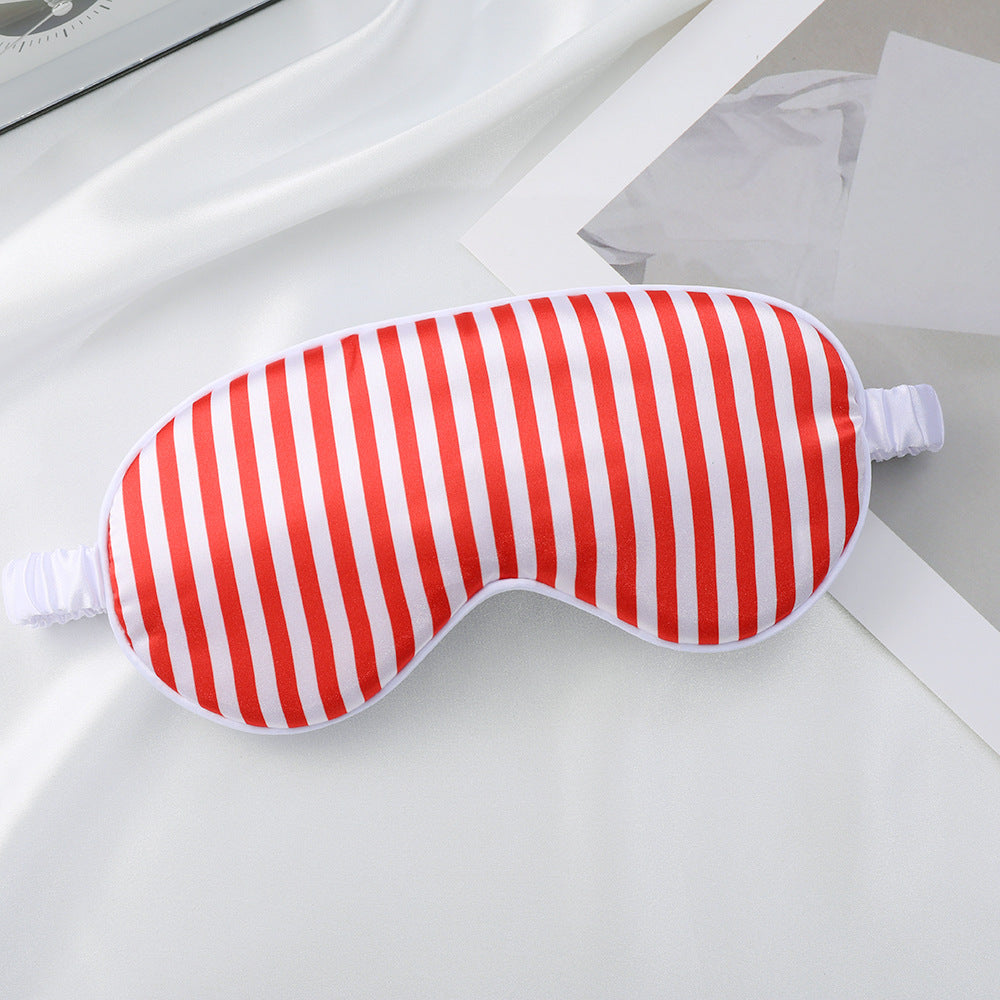 Damen nan luxuriöse seidige Schlafmaske mit weicher Polsterung und elastischem verstellbarem Band Brehn