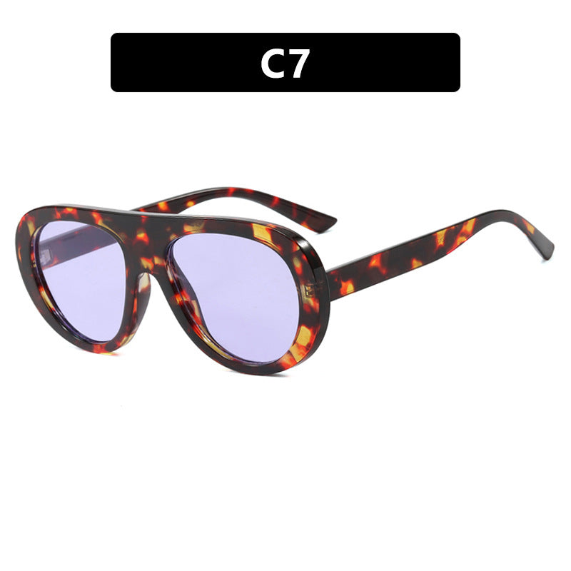 Damen stylische Sonnenbrille mit einzigartigem futuristischen Design Brehn