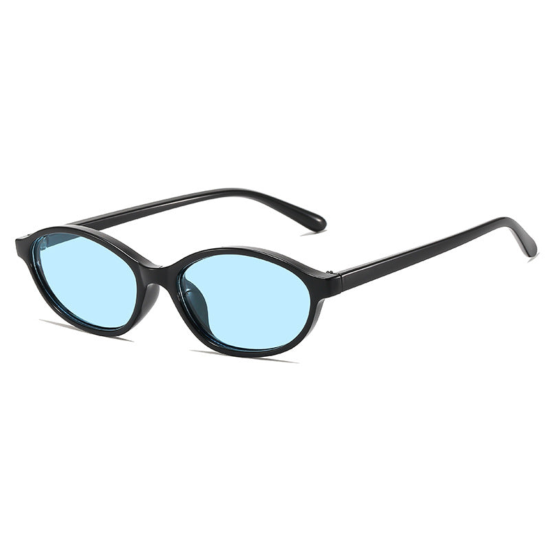 Elegante Vintage-inspirierte ovale Sonnenbrillen Brehn