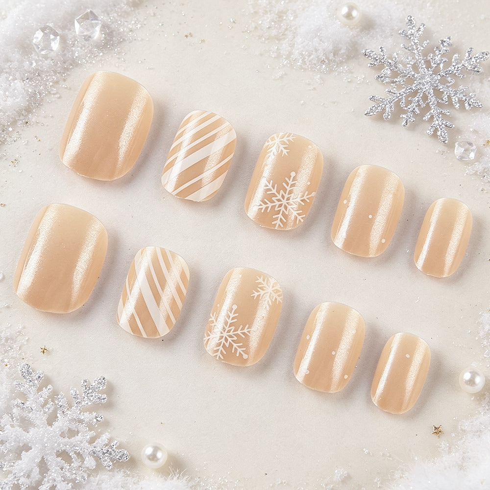 Winter-Themen Nagelkunst Brehn