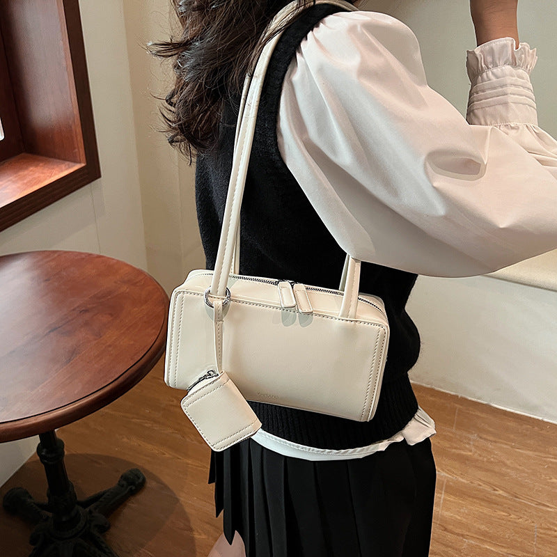 Elegante strukturierte Handtasche Brehn