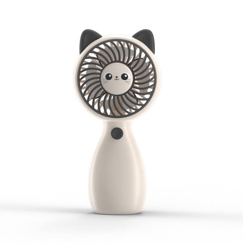 Damen Tragbarer Handventilator im verspielten Katzen-Design Brehn