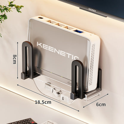Vertikale Wandhalterung für Router und Modem Organizer Halterung