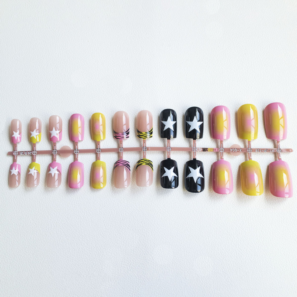 Stern-Prägung Nagel Kunst Set