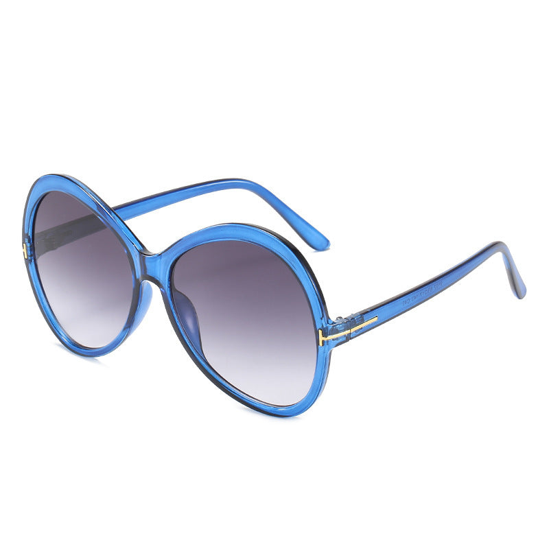 Modebewusste Übergroße Schmetterlingssonnenbrille Brehn