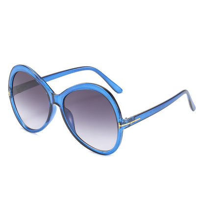 Modebewusste Übergroße Schmetterlingssonnenbrille Brehn