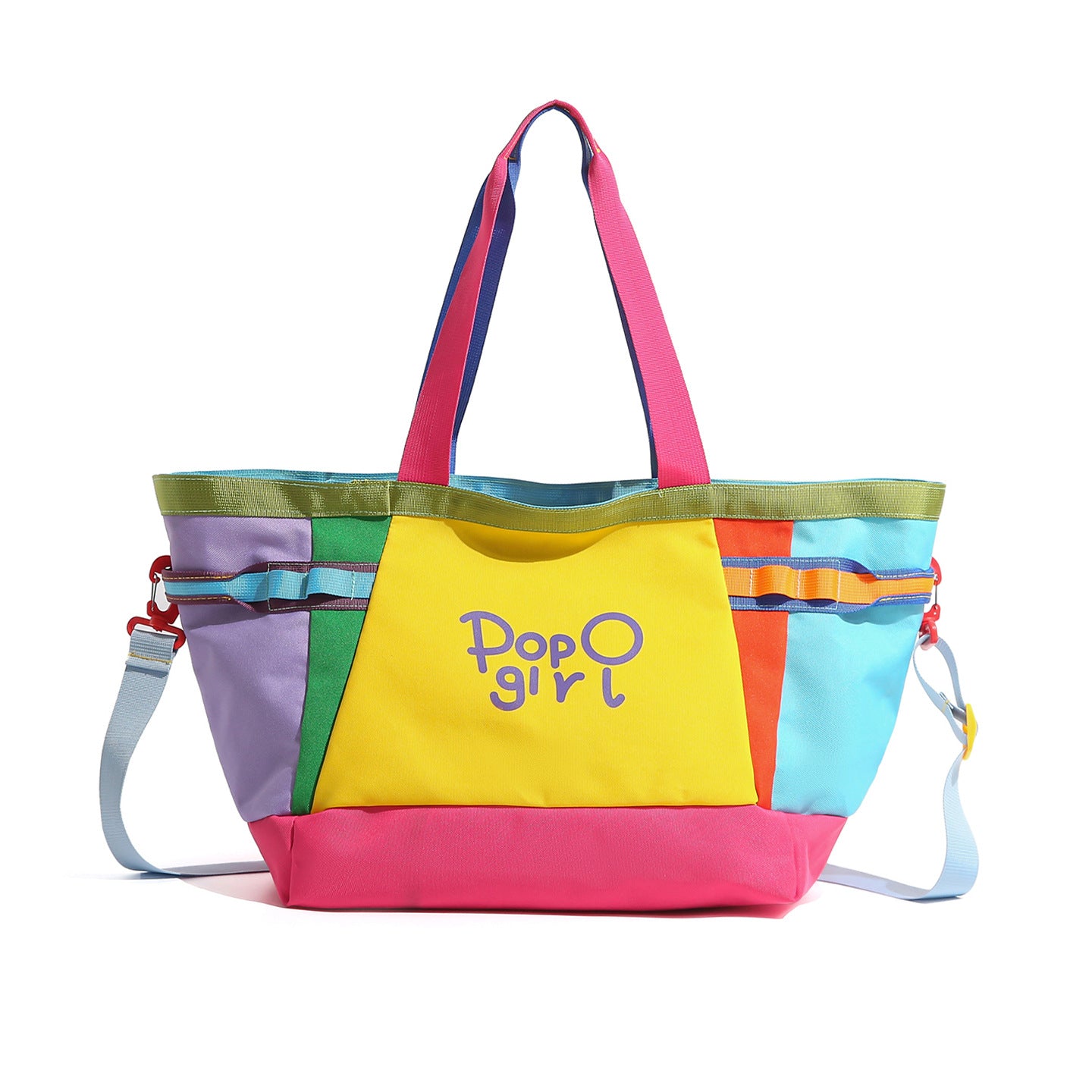 Bunte Mehrfach-Taschen Strandtasche