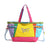 Bunte Mehrfach-Taschen Strandtasche