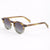 Damen modische Sonnenbrille mit stilvollem, runden Rahmen und UV-Schutz Brehn