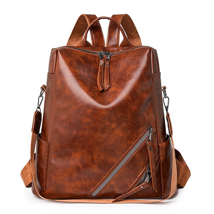 Modischer Multi-Reißverschluss-Rucksack Brehn