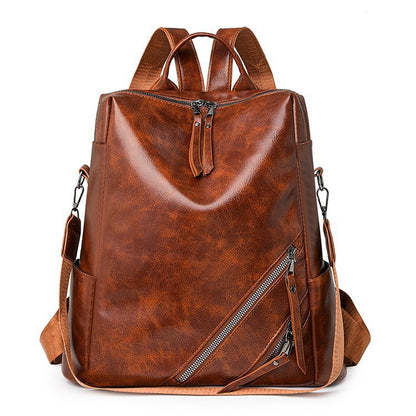 Modischer Multi-Reißverschluss-Rucksack Brehn