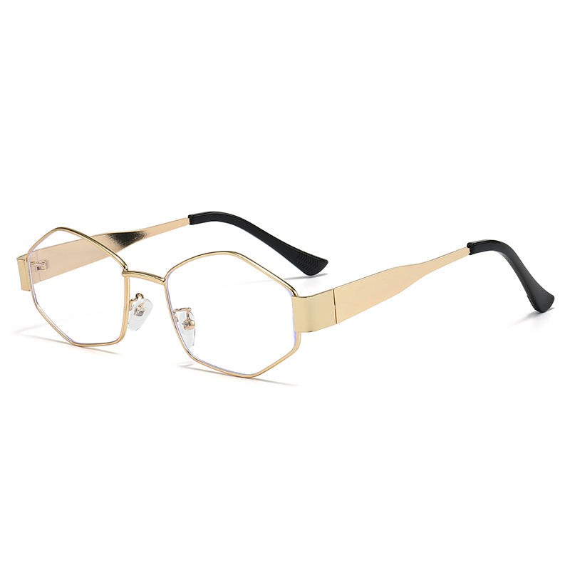 Damen modische Sonnenbrille im eleganten Sechseck-Design Brehn