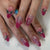 Halloween-inspirierte Gothik Press-On Nagelset Brehn