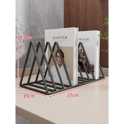 Erweiterbares Holz-Magazin- und Buchregal-Organizer