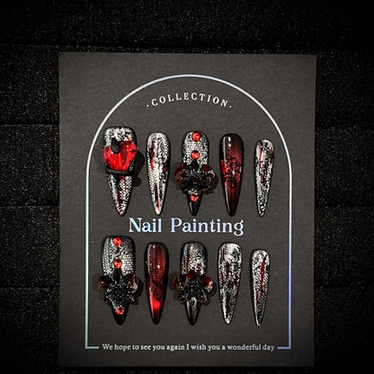 Dekorative Nagelkunst