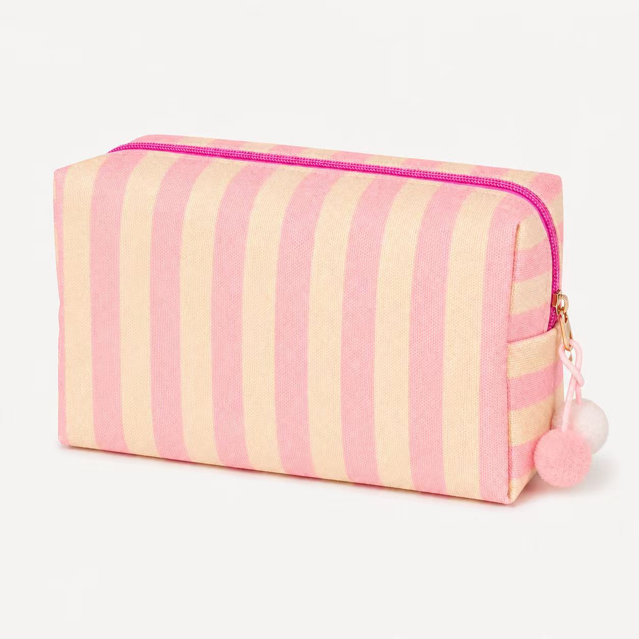 Kosmetiktasche mit Bunten Streifen Brehn