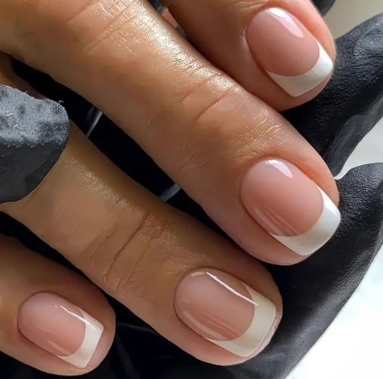Elegante französische Spitzen-Acryl-Nagelverstärkungen Brehn 1789915301