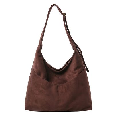 Wildleder Hobo Tasche