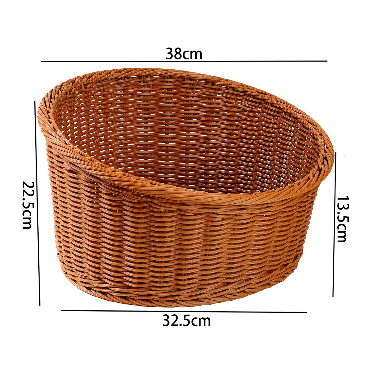 Elegante Gewebte Servierplatte Brehn