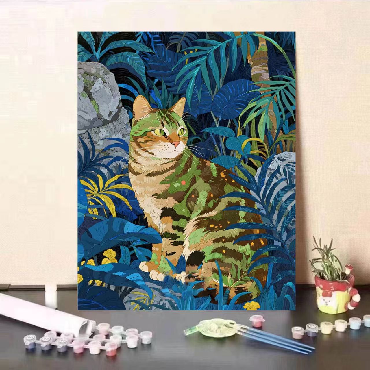 Kat-Themen Malen nach Zahlen Kunstset Brehn
