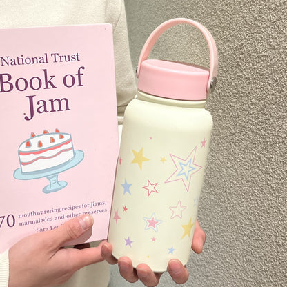Damen Isoliertrinkflasche mit stylischem Sternenmotiv Brehn