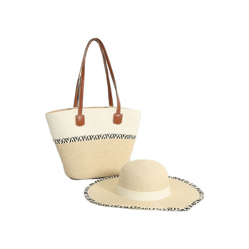 Strandtasche und Sonnenhut Brehn