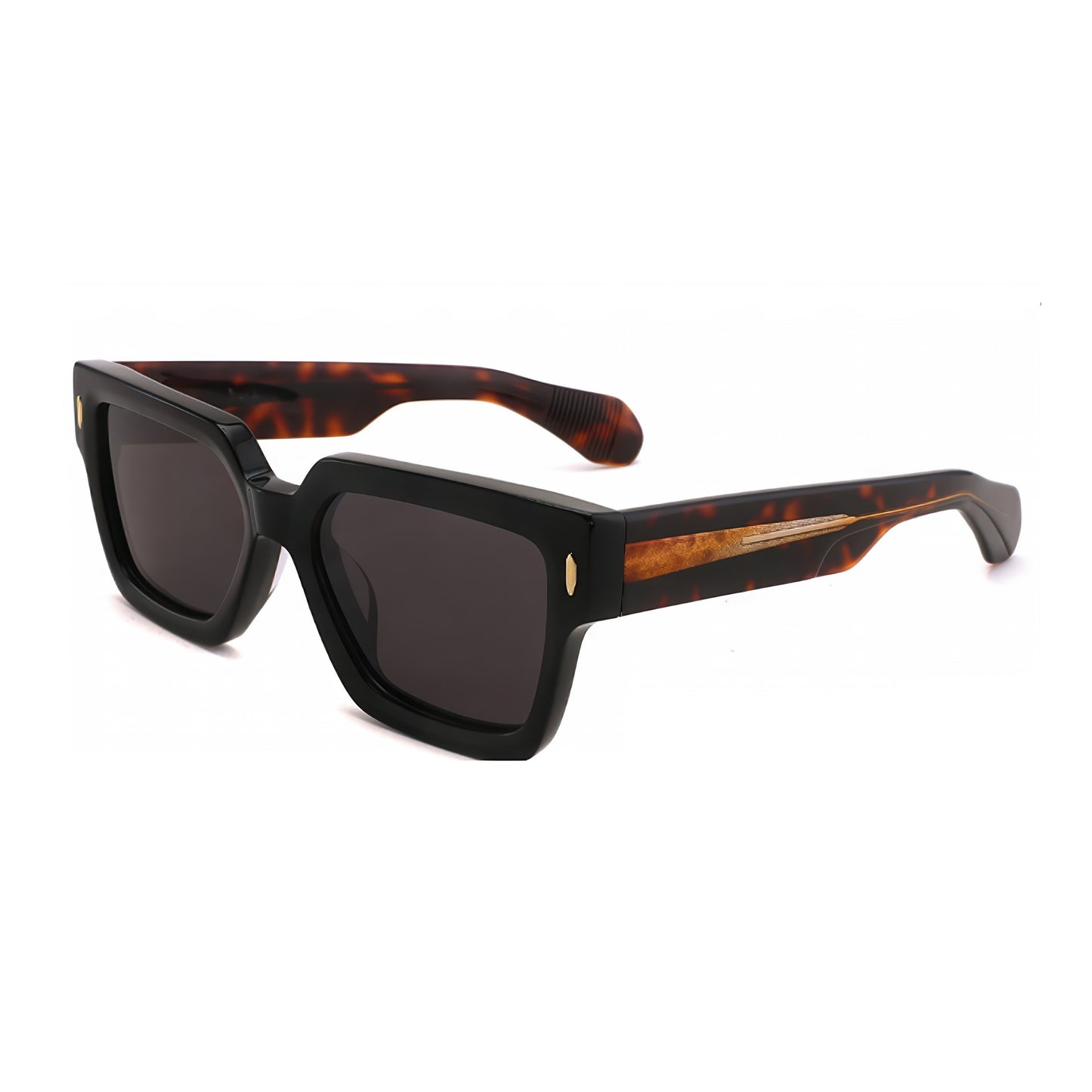 Damen modische Sonnenbrille im modernen, transparenten Hybrid-Design Brehn